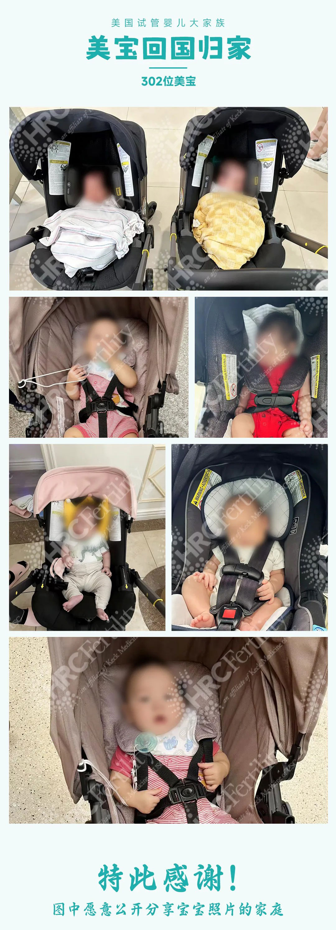 302位美国国籍宝宝跨越海洋，顺利回国