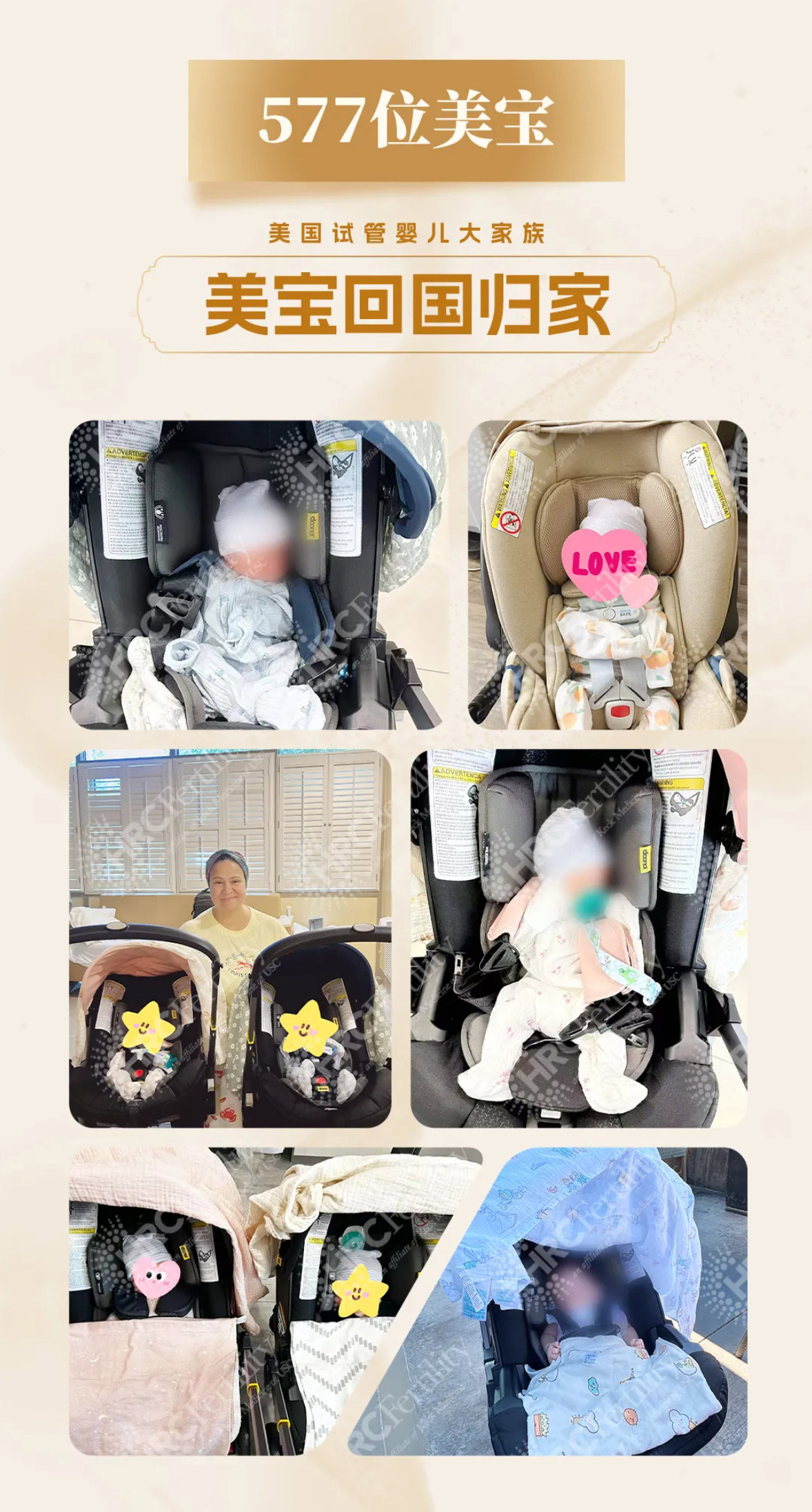577名美籍宝宝顺利归家